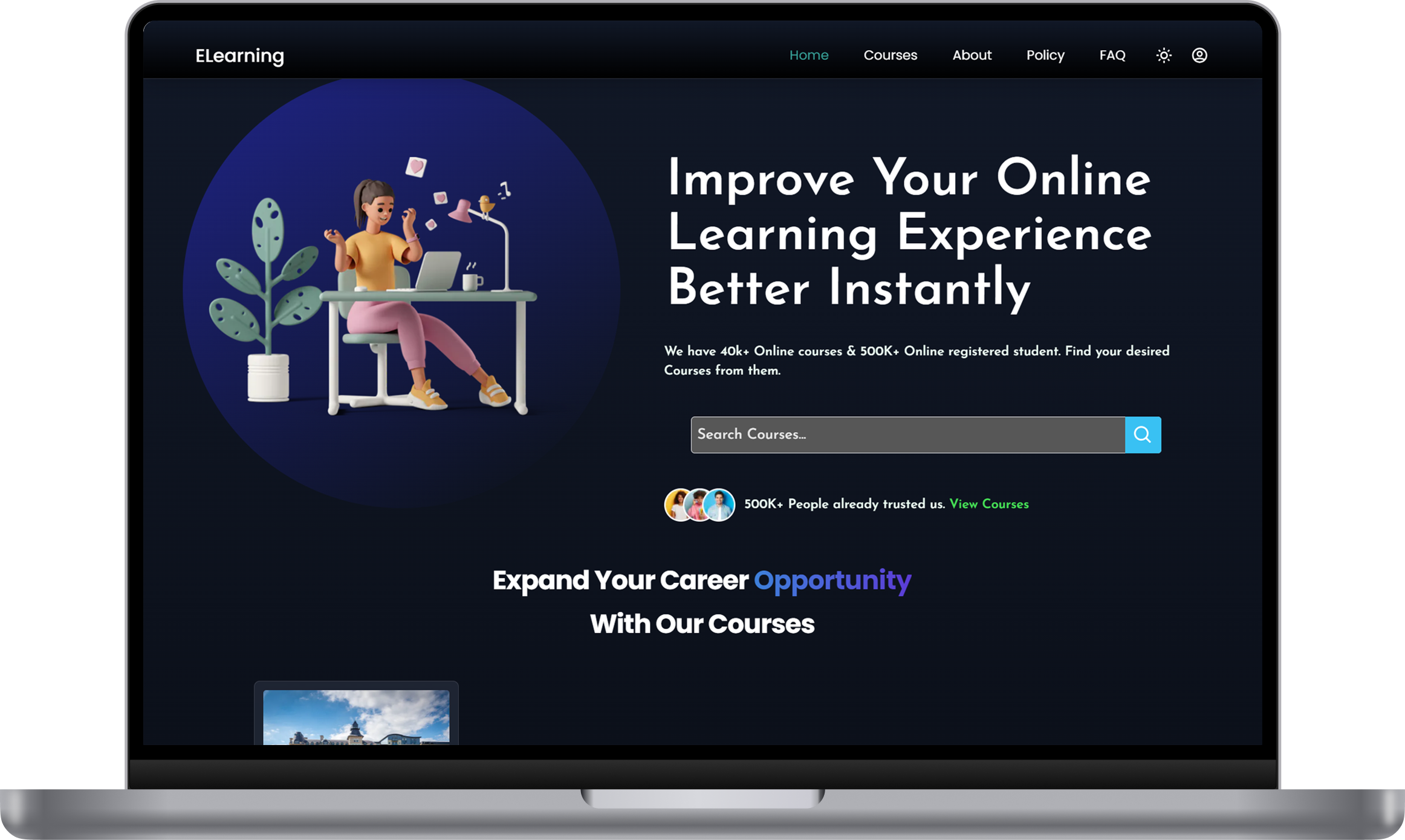 E-Learning Course Platform